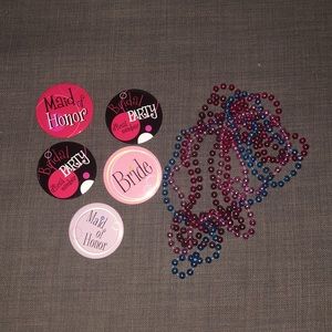 4/$30 Bridal Party Pins and Beads 🎈